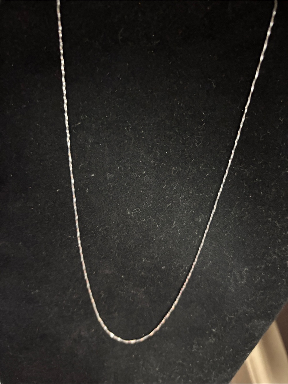 925 Sterling Silver Finely  Twisted  Chain